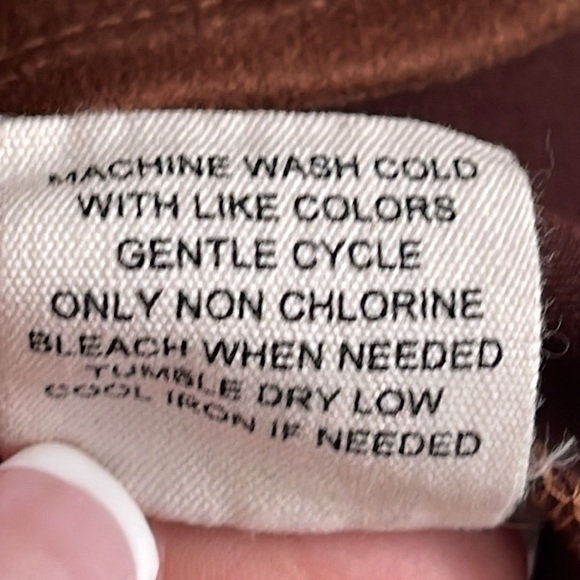 BAILEY BLUE THREE SISTERS LA MICROSUEDE MINI DRESS BROWN SIZE LARGE - Picture 6 of 7